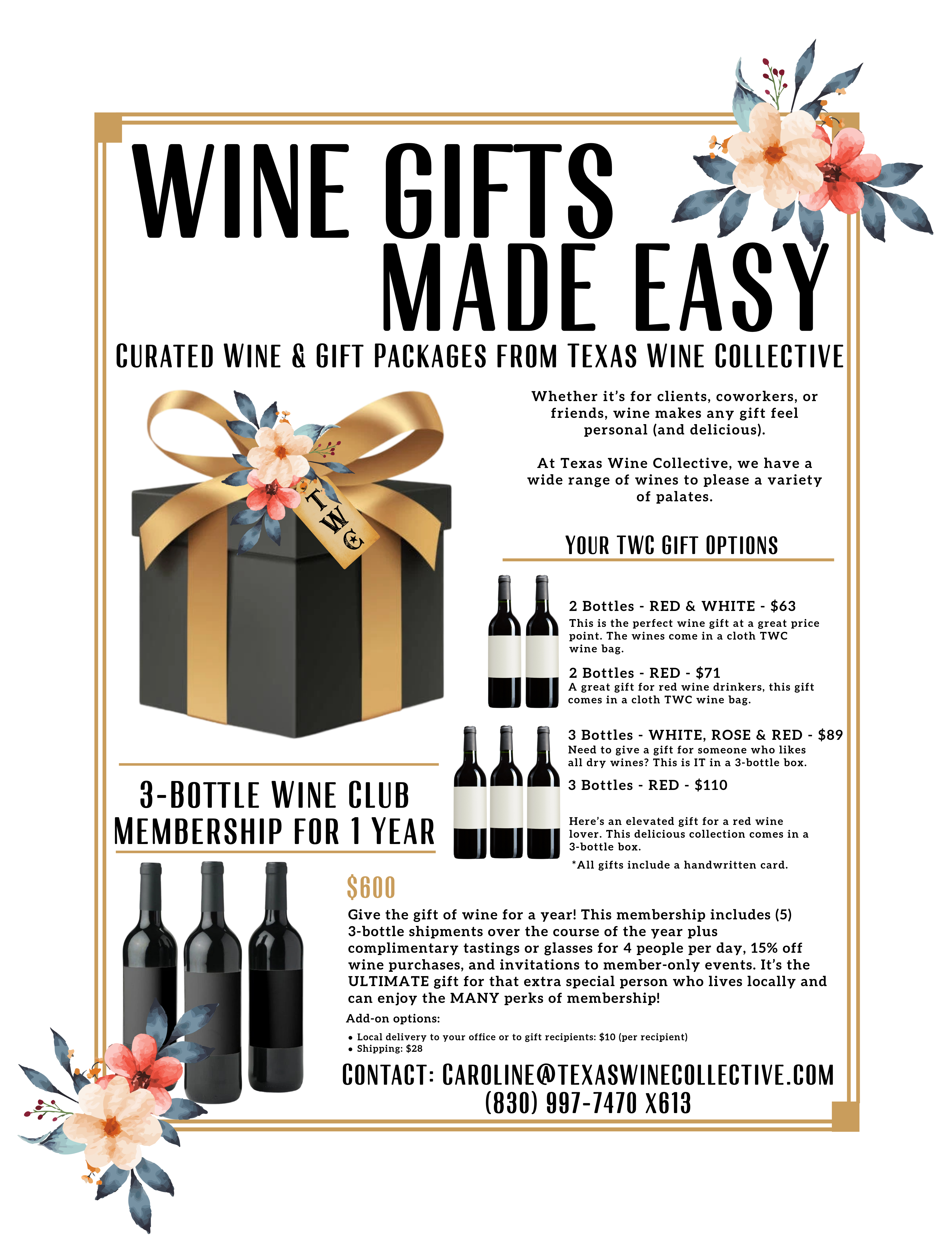 Corporate Gifting, Texas Gift Giving, Texas Corporate Gifts