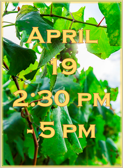 Club Sunday April 19 - 2:30pm-5pm