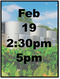February 19 - 2:30pm-5pm
