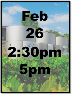 February 26 - 2:30pm-5pm