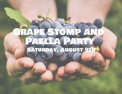 2025 Grape Stomp and Paella Party