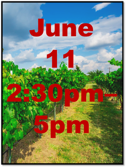 June 11 - 2:30pm-5pm