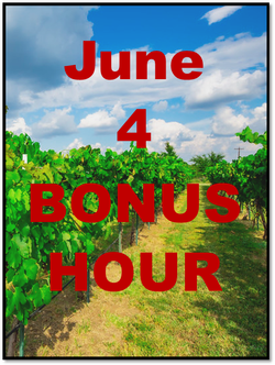 June 4 - Bonus Hour