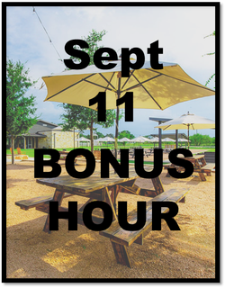 September 11- Bonus Hour