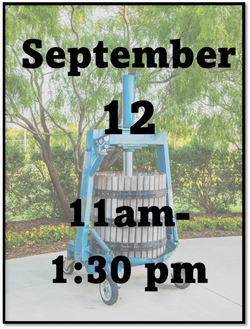September 12 - 11am-1:30pm