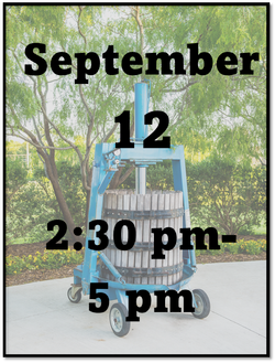 September 12 - 2:30pm-5pm