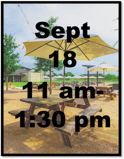 September 18 - 11am-1:30pm