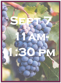 Club Sunday Sept 7 - 11am-1:30pm