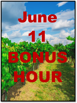 June 11 - Bonus Hour