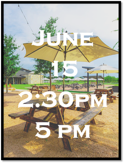 Club Sunday June 15 - 2:30pm-5pm